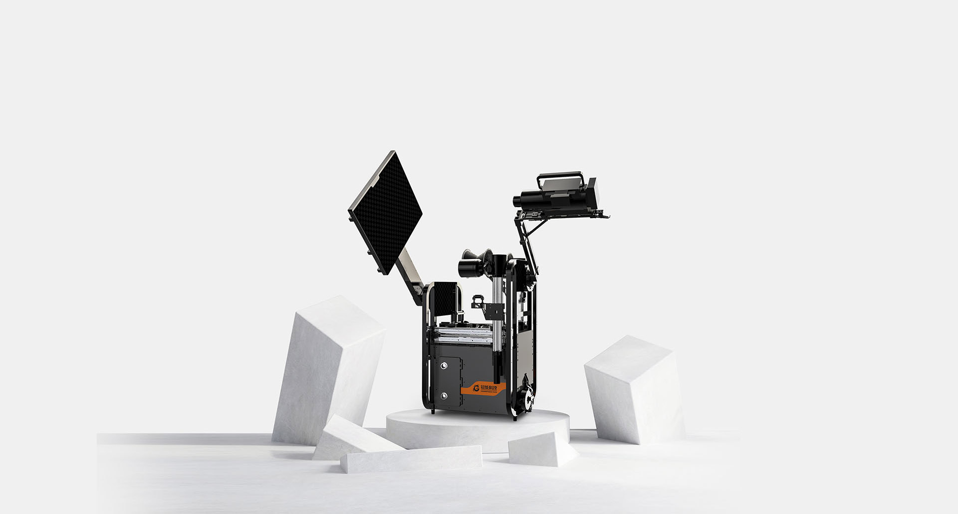 X-ray non-destructive testing robot